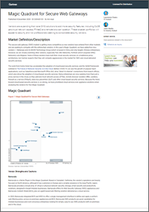 達友科技代理的Menlo Security ＆ Forcepoint獲得Gartner’s 2020 Magic Quadrant for
